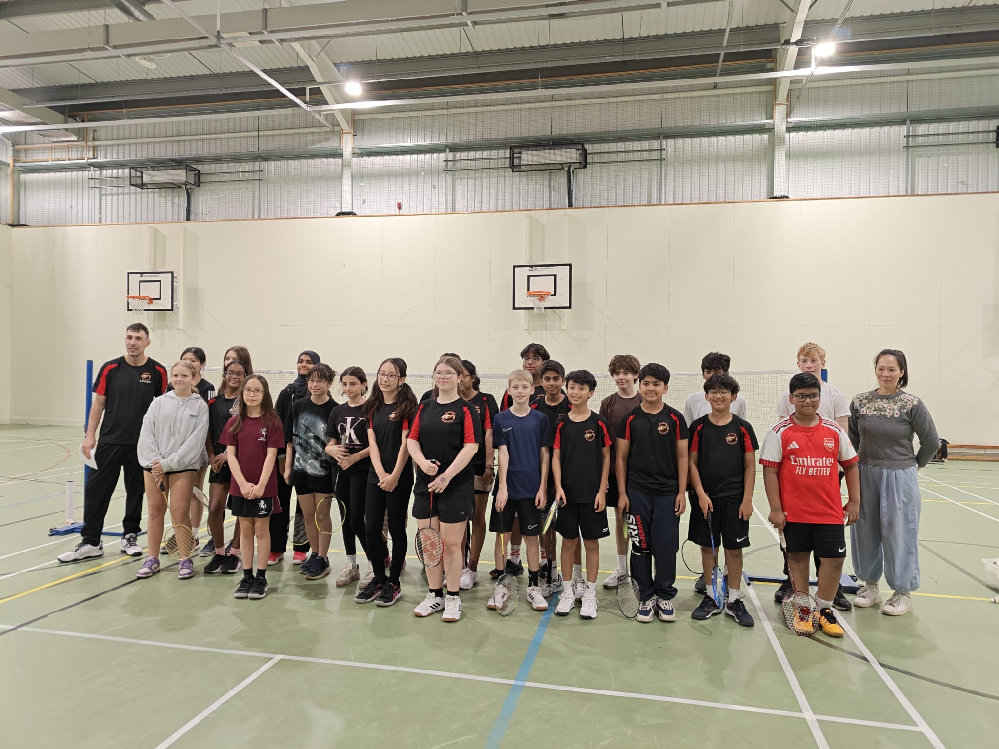 Blaze players at the October club competition
